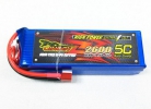 Giant Power LiPo 2600mAh 7.4V 65C T-plug